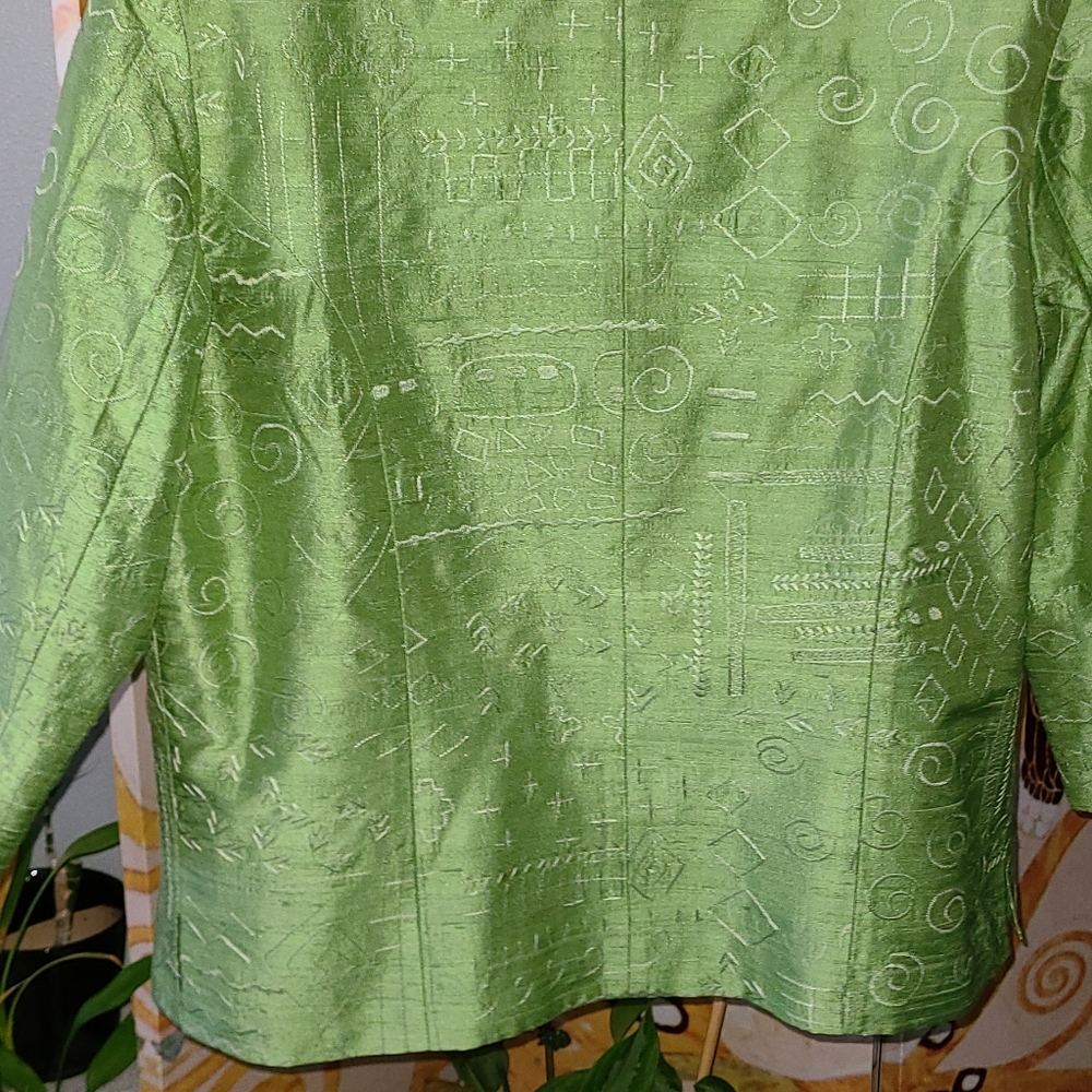 Coldwater Creek silk jacket